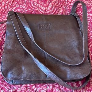 Relic Brand PURSE Brown Pebble  Shoulder Bag Tote Purse Vintage  Organizer